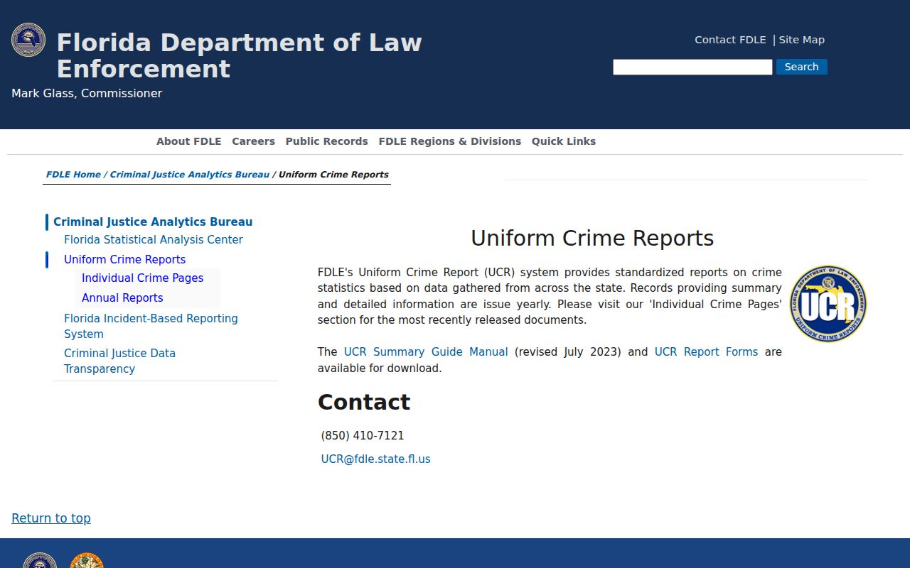 DeFuniak Springs criminal history Florida crime data
